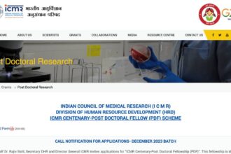 ICMR Fellowship Apply process, Eligibility 2024 - Know Everything